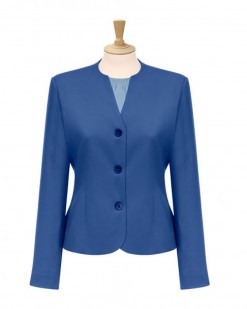 Lille 3 Button Collarless Jacket